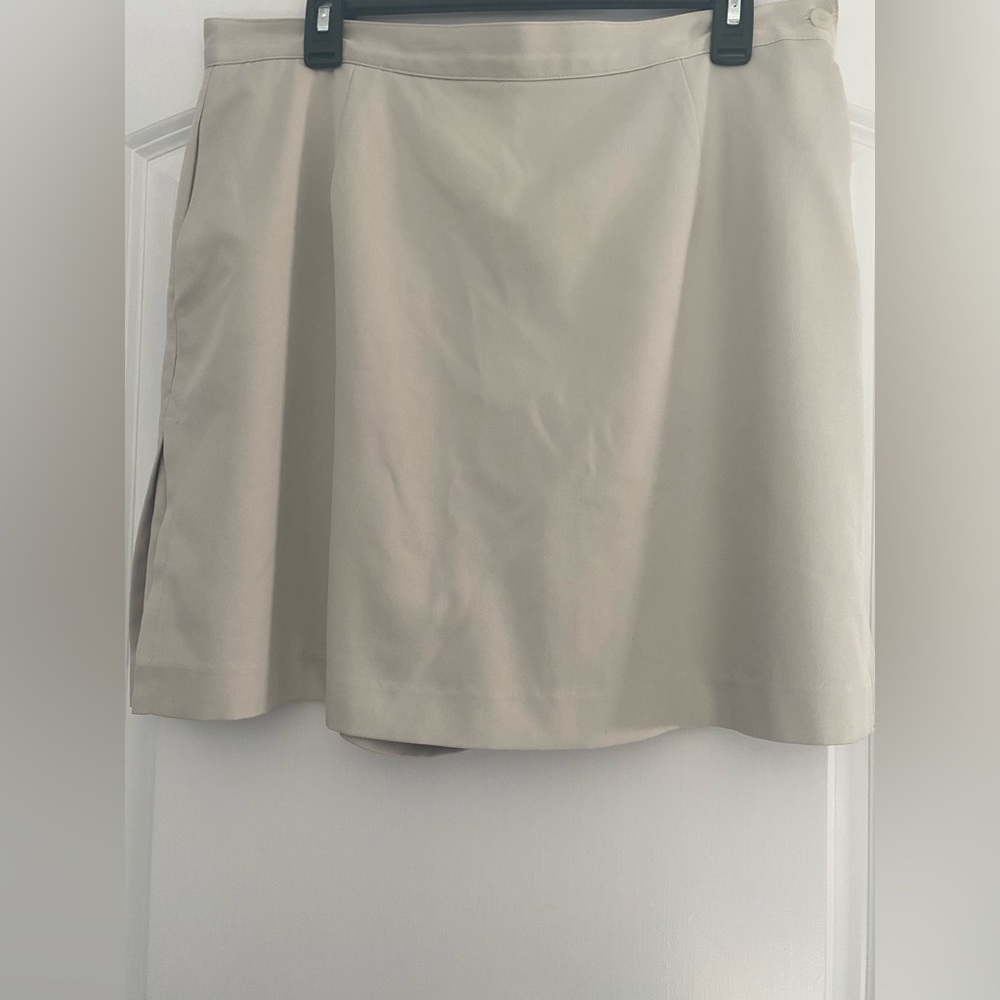 Khaki Skort